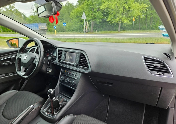 Seat Leon cena 43900 przebieg: 198000, rok produkcji 2014 z Ostrołęka małe 742
